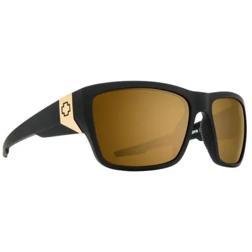 Spy Optic Dirty MO 2 Sunglasses - 25th Anniversary / Hd+ Bronze Gold Spectra - Frame: 25th Anniv Black Gold Matte, Lens: HD Plus Bronze with Gold Spectra Mirror