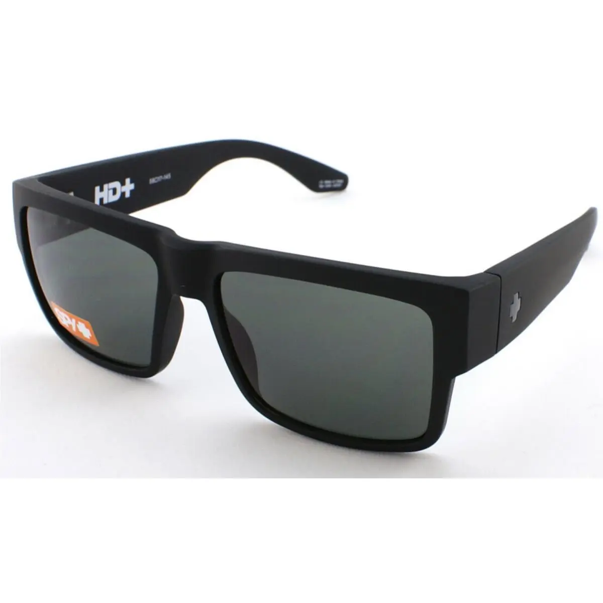 Spy Optic Cyrus Sunglasses - Soft Matte Black / Happy Gray Green Polar