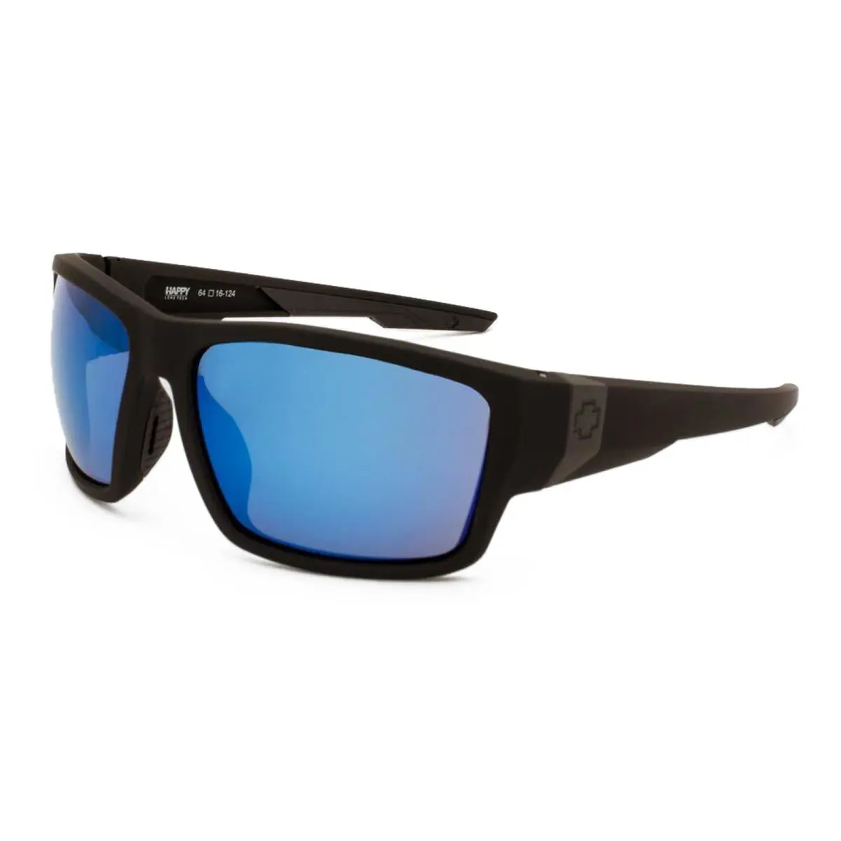 6700000000109 Mens Spy Optic Dirty Mo Tech Sunglasses - Frame: Black, Lens: Multicolor