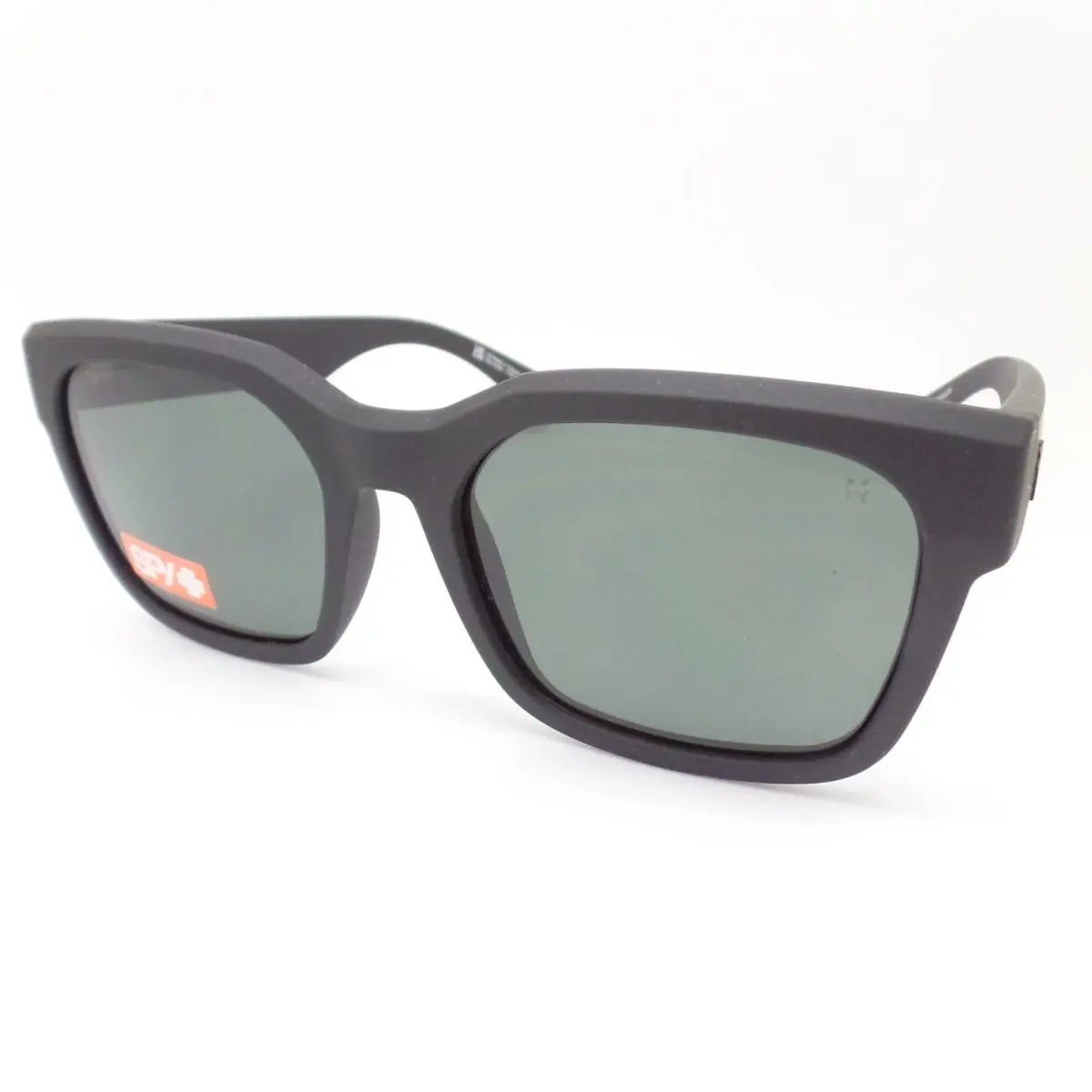 Spy Optics Dessa Soft Matte Black Green Grey Sunglasses