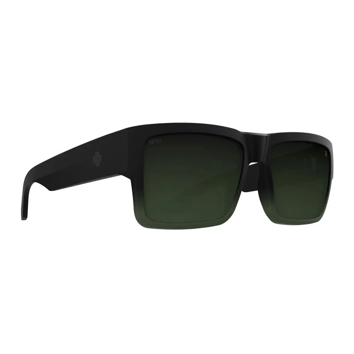 Spy Optics Men`s Cyrus Soft Matte Olive Fade Sunglasses - Happy Bronze with Olive Spectraa Mirror, Frame: Soft Matte Olive Fade, Lens: Happy Bronze with Olive Spectraa Mirror