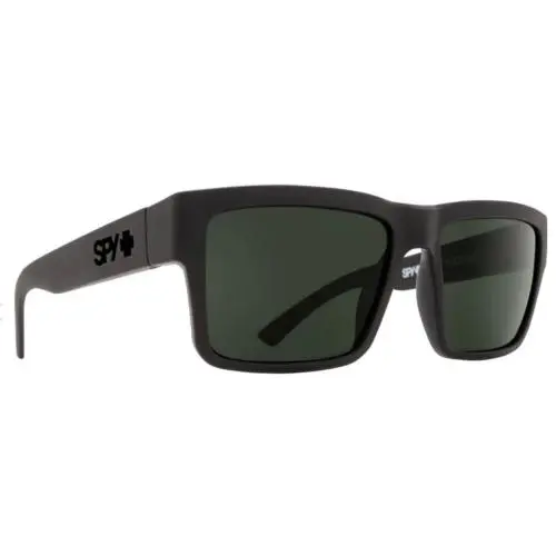 Spy Optic Montana Sunglasses - Soft Matte Black / Happy Gray Green Polar - Frame: Soft Matte Black, Lens: Happy Gray Green Polarized