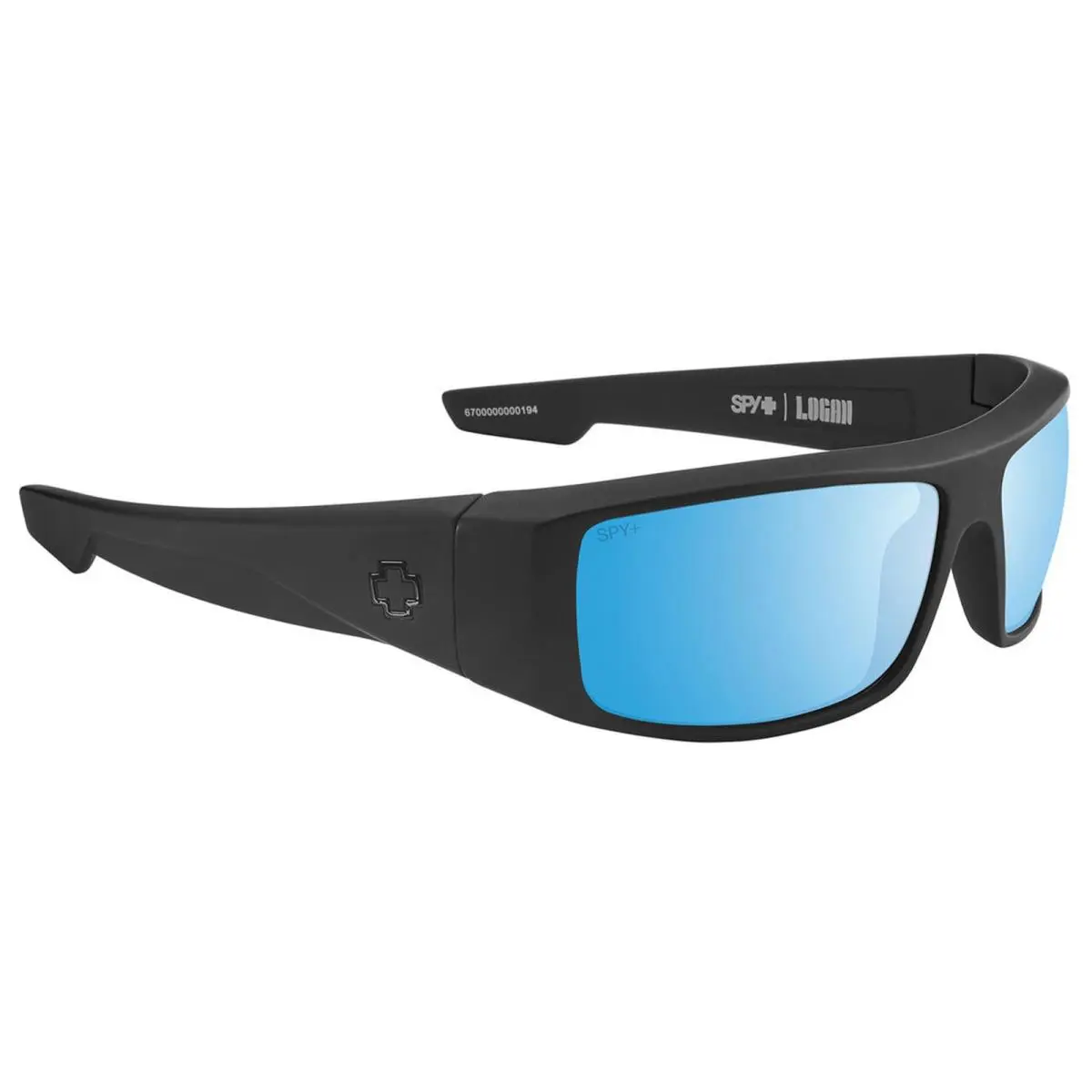 Spy Optic Logan Polarized Matte Black Sport Wrap Sunglasses - 6700000000194