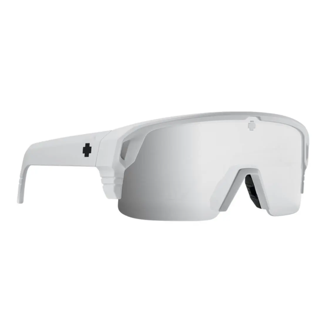 Spy Optic Monolith 5050 Sunglasses - Matte White / Happy Bronze Platinum - Frame: Matte White, Lens: Happy Bronze Platinum Spectra Mirror