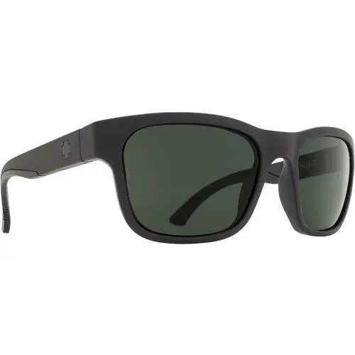 Spy Optics Hunt Matte Black Sunglasses Happy Glass Grey Green Polarized by SPY Optics