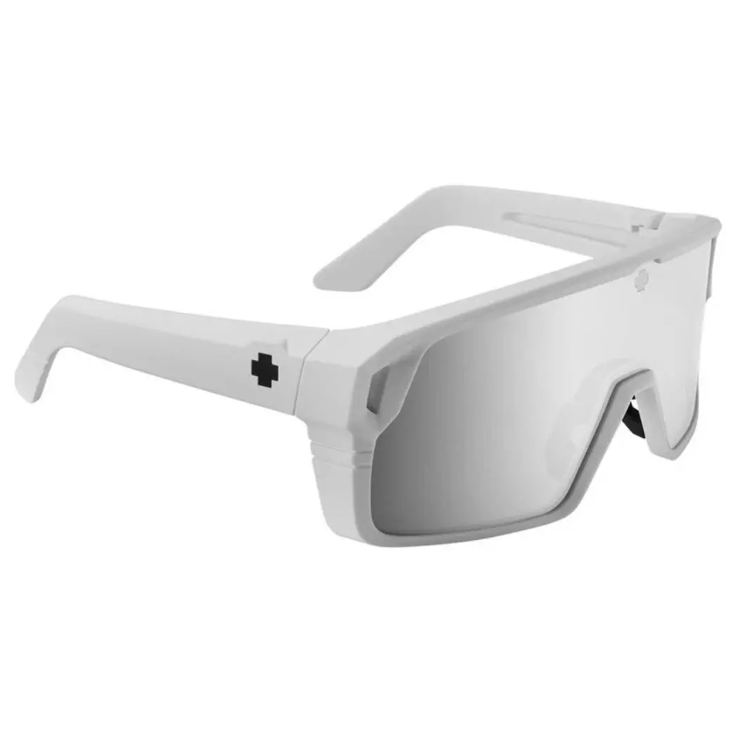 Spy Optic Monolith Sunglasses - Matte White / Happy Bronze Platinum Spectra - Frame: Matte White, Lens: Happy Bronze Platinum Spectra Mirror