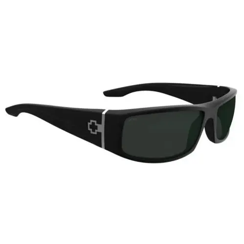 Spy Optic Cooper Sunglasses - Matte Black / Happy Gray Green Lens