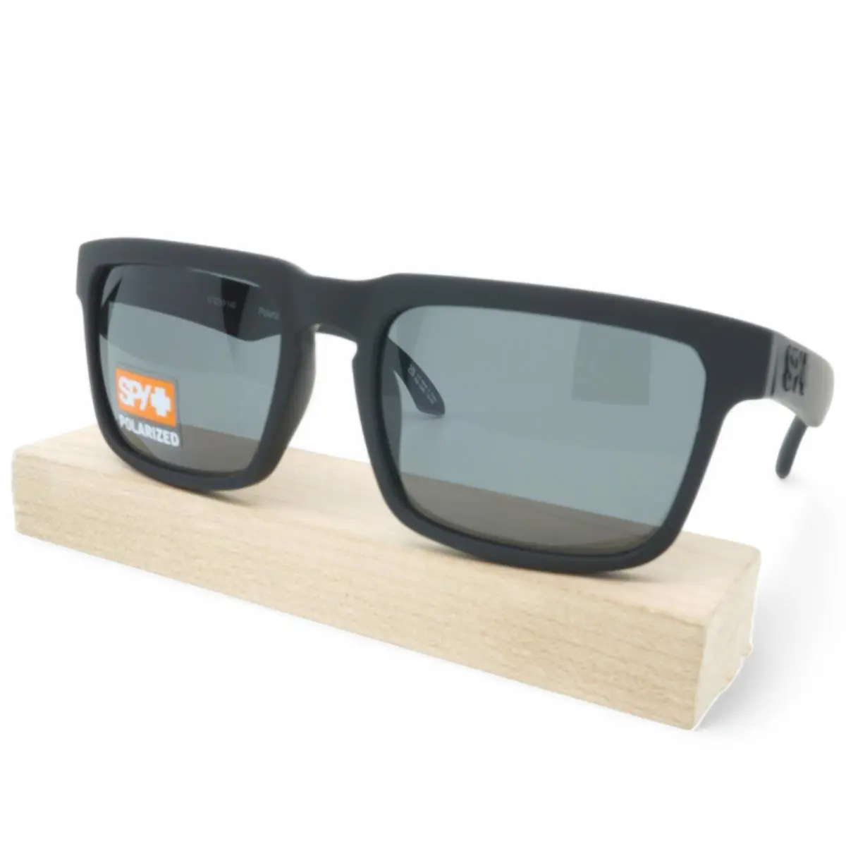 1800000000076 Mens Spy Optic Helm Standard Issue Polarized Sunglasses - Frame: Matte Black