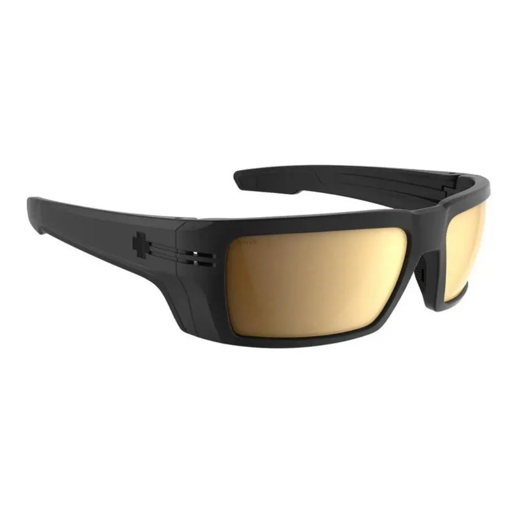Spy Optic Rebar SE Ansi Sunglasses - Matte Black / Happy Bronze Gold Mirror by SPY Optics