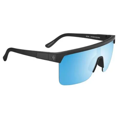 Spy Optic Flynn 5050 Sunglasses - Matte Black / Happy Boost Ice Blue Polar - Frame: Matte Black, Lens: Happy Boost Bronze Polar Ice Blue Spectra Mirror