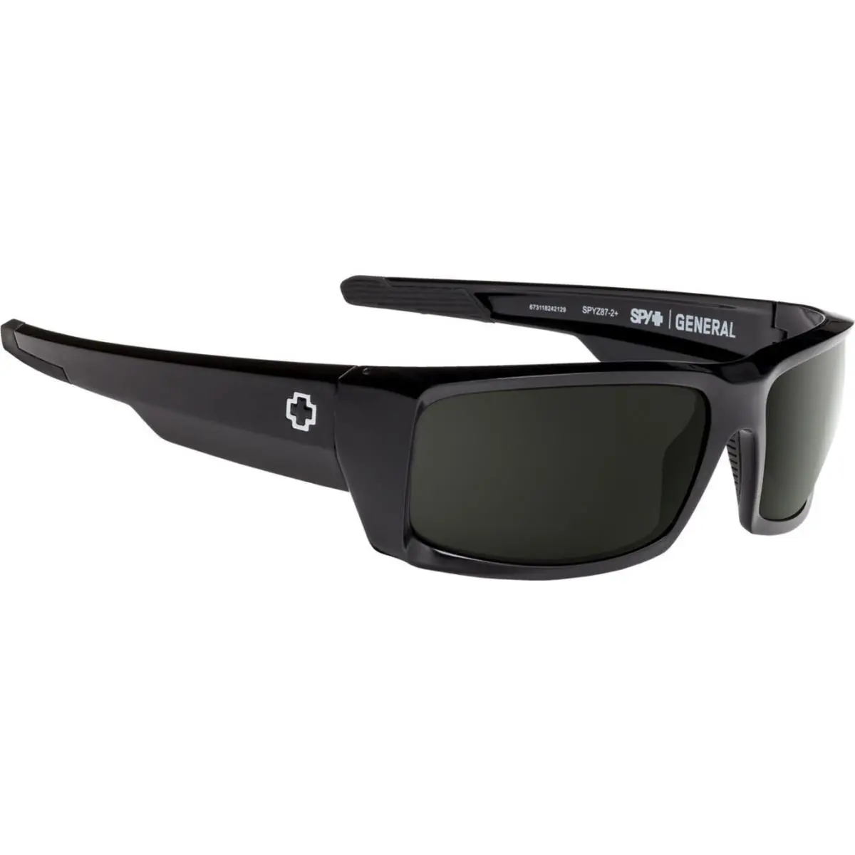 Spy General Sosi Polarized Sunglasses Rxblack / Happy Gray Green 6800000000036 - Frame: RXBlack, Lens: Black