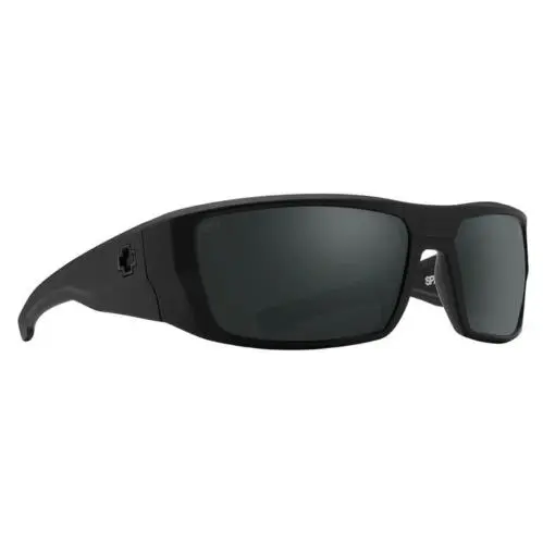 Spy Optic Dirk Sunglasses - Soft Matte Black / Happy Boost Polar Black
