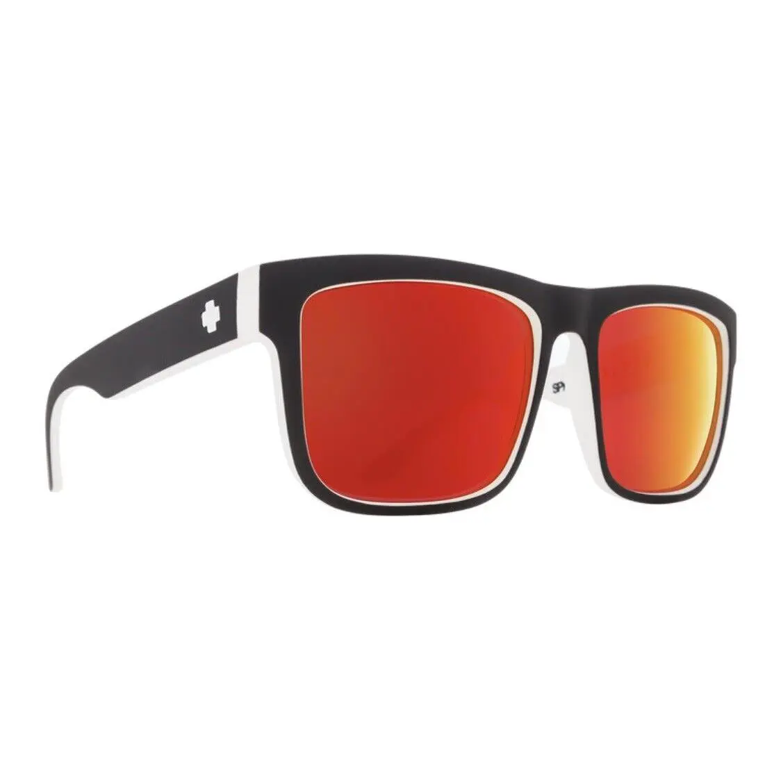 Spy Optic Discord Sunglasses - Whitewall / Hd+ Gray Green Red Spectra Mirror - Frame: Whitewall, Lens: HD+ Gray Green Red Spectra Mirror