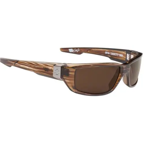 Spy Optic Dirty MO Sunglasses - Brown Stripe Tort / Happy Bronze Polar by SPY Optics
