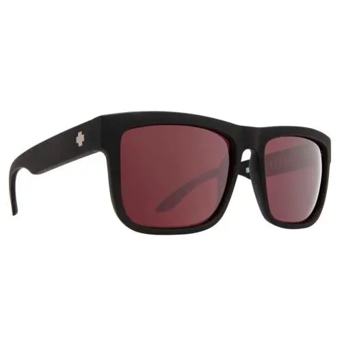 Spy Optic Discord Sunglasses - Matte Black / Hd+ Rose Polar Silver Spectra - Frame: Matte Black, Lens: HD Plus Rose Polar Light Silver Spectra Mirror