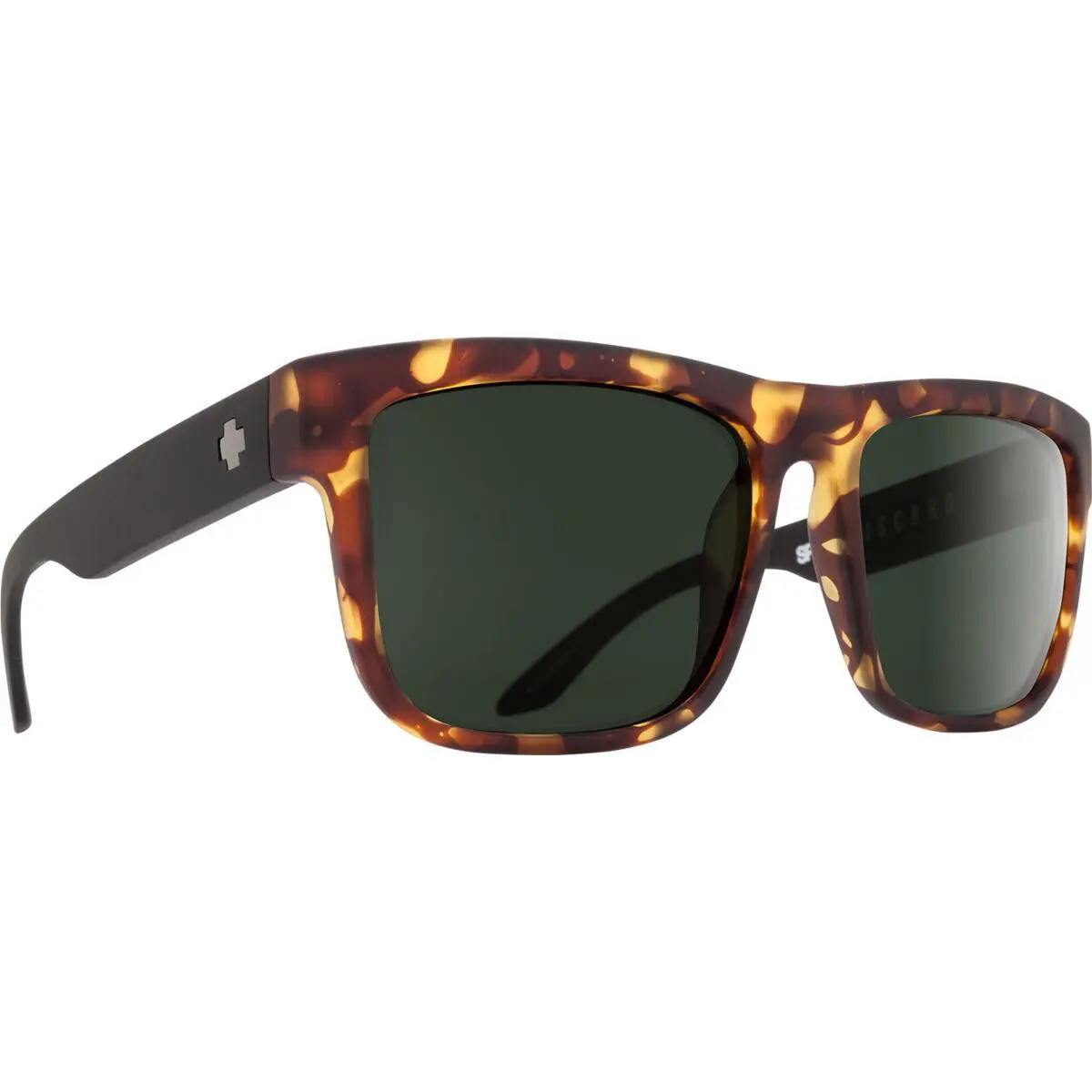 Spy Optics Men`s Discord Vintage Tortoiseoise Sunglasses - Happy Gray Green, Frame: Vintage Tortoiseoise, Lens: Happy Gray Green