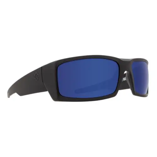 Spy Optic General Sunglasses - Soft Matte Black / Hd+ Drk Blue Polar Spectra by SPY Optics