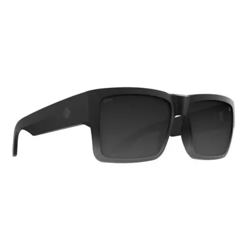 Spy Optic Cyrus Sunglasses - Soft Mt Black Fade / Happy Gray Green Black Mirror - Frame: Soft Matte Black Fade, Lens: Happy Gray Green Black Mirror
