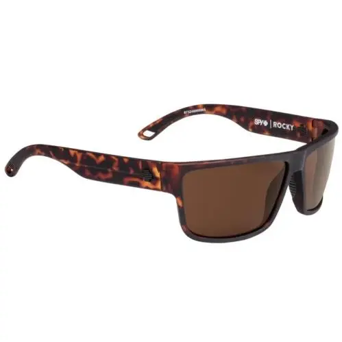 Spy Optic Rocky Sunglasses - Matte Camo Tort / Happy Bronze Lens - Frame: Matte Camo Tort, Lens: Happy Bronze