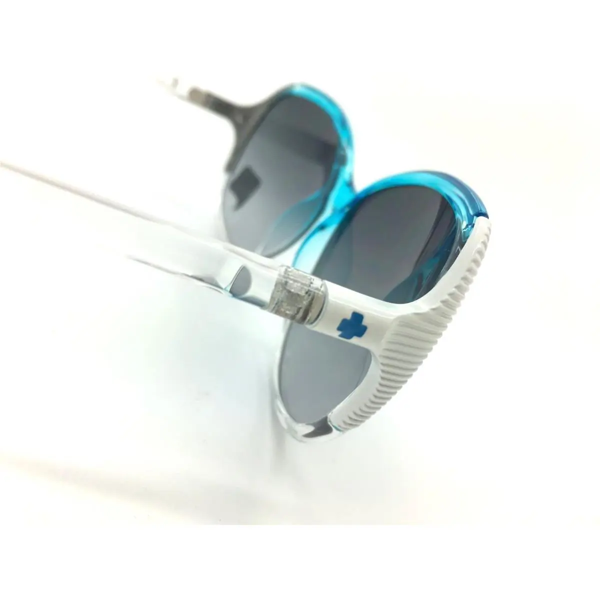 Spy+ Optics Edyn Sunglasses 670283105044 Blue White Fade Frame Black Fade Lens