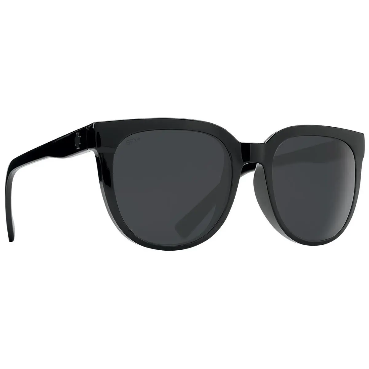 Spy Bewilder Ladies Sunglasses Black / Gray Lens - Frame: Black, Lens: Gray