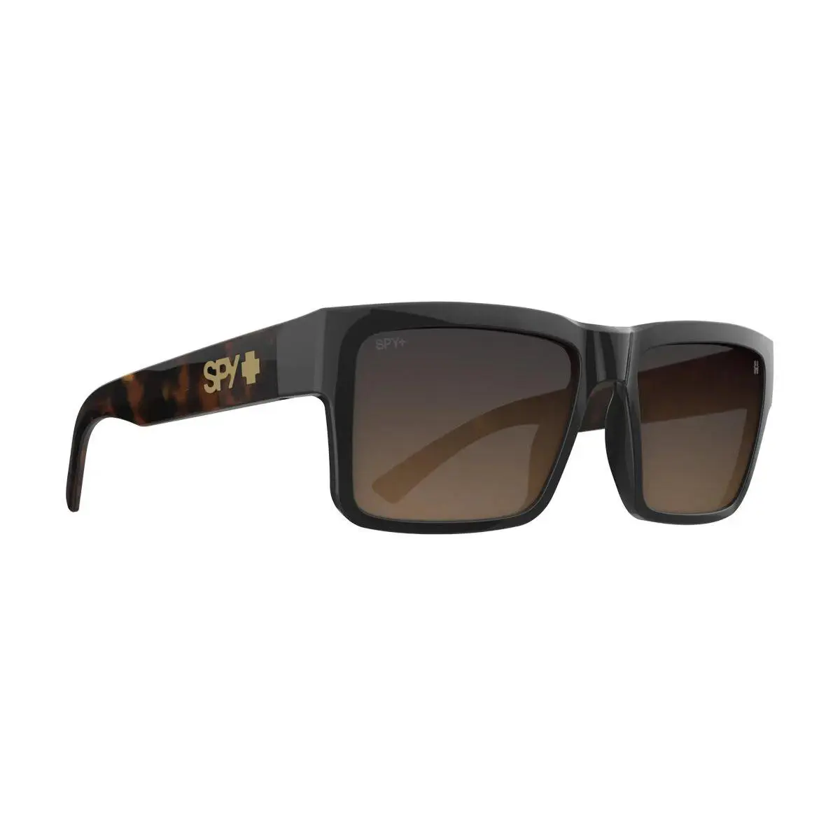 Spy Optics Men`s Montana Black/honey Tortoise Sunglasses - Happy Dark Brown Fade, Frame: Black/Honey Tortoise, Lens: Happy Dark Brown Fade