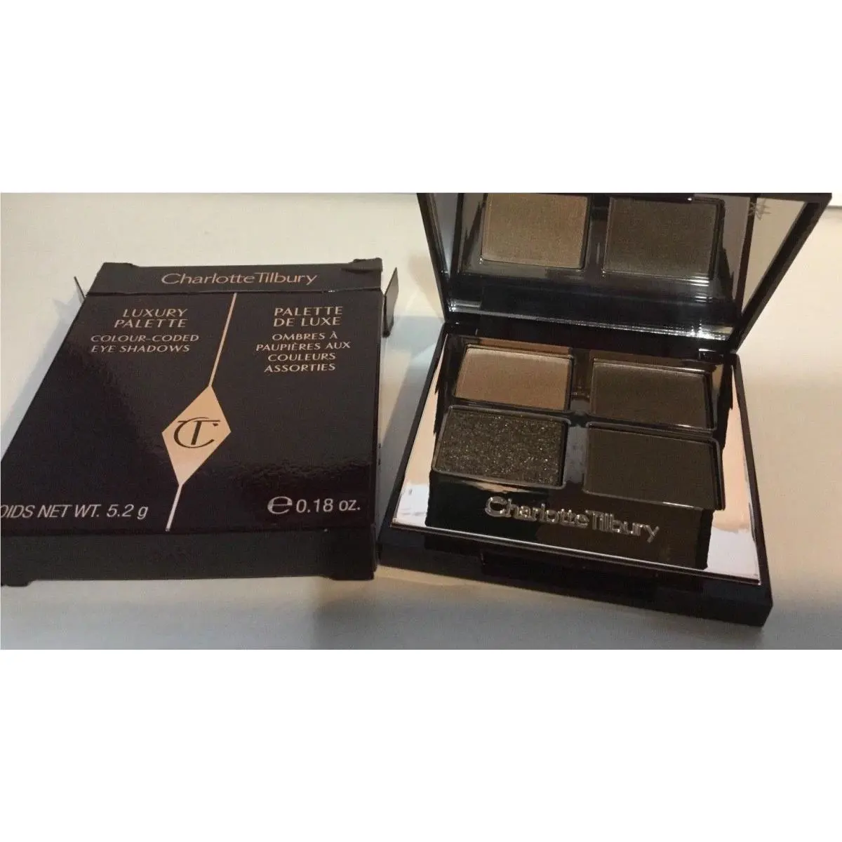 Luxury Eyeshadow Palette Pick Shade Full Sz The Rock Chick by Charlotte Tilbury