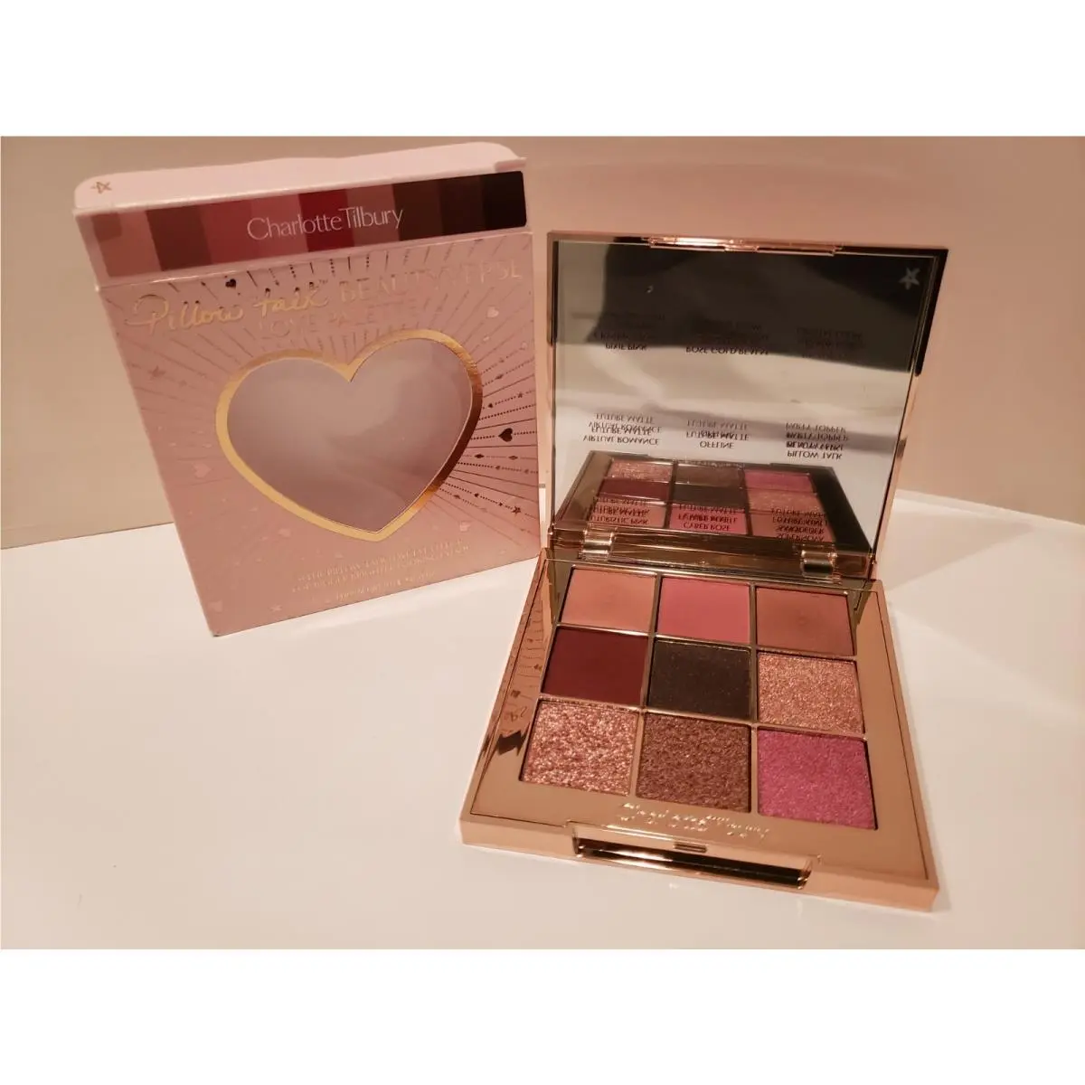 Charlotte Tilbury Pillow Talk The Beautyverse Eyeshadow Love Palette 9 Shades