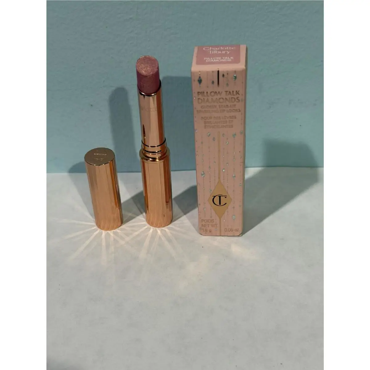 Charlotte Tilbury Pillow Talk Lipstick Diamonds 1.8g .06 Oznew