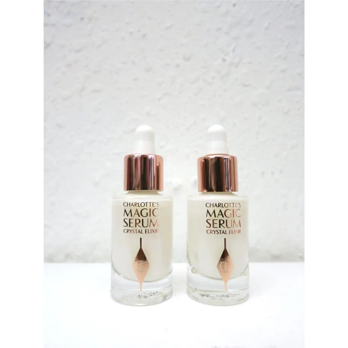 Lot of 2 Charlotte Tilbury Charlotte`s Magic Serum Crystal Elixir .27oz/8mL Each