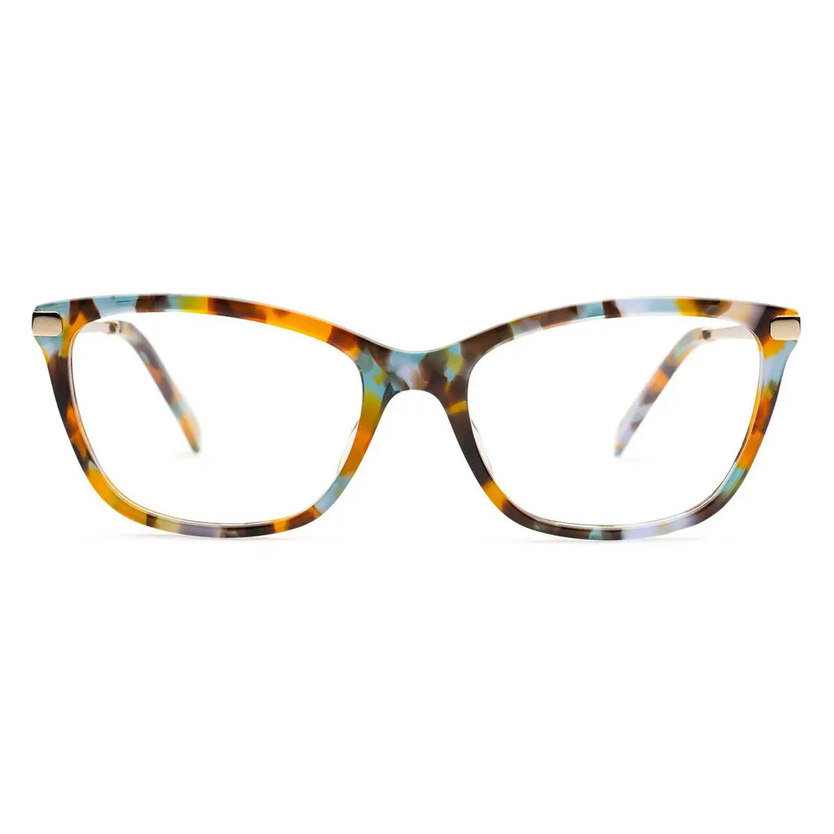 Marc Jacobs 400 Eyeglasses 0ISK Havana Azure Rectangle 54mm