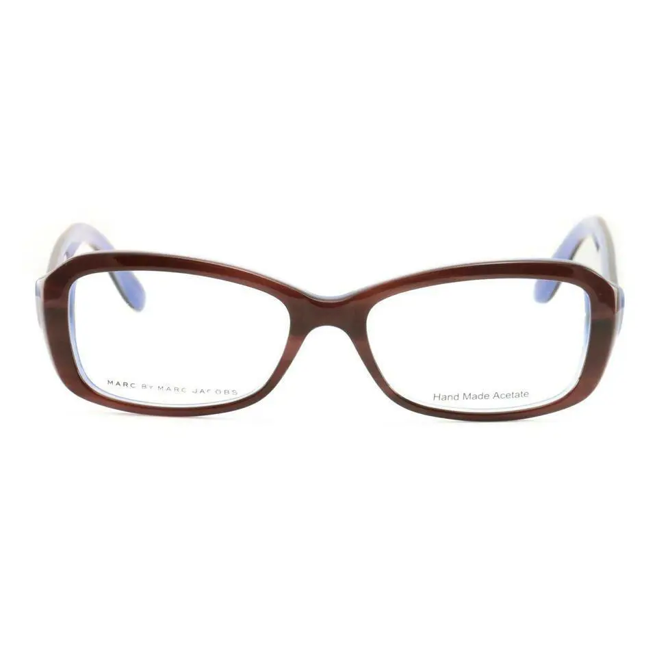 Marc Jacobs Mmj 524 Isk Brown Purple Eyeglasses Frame 51-16-140 Rectangle - Brown, Frame: Brown, Lens: Clear