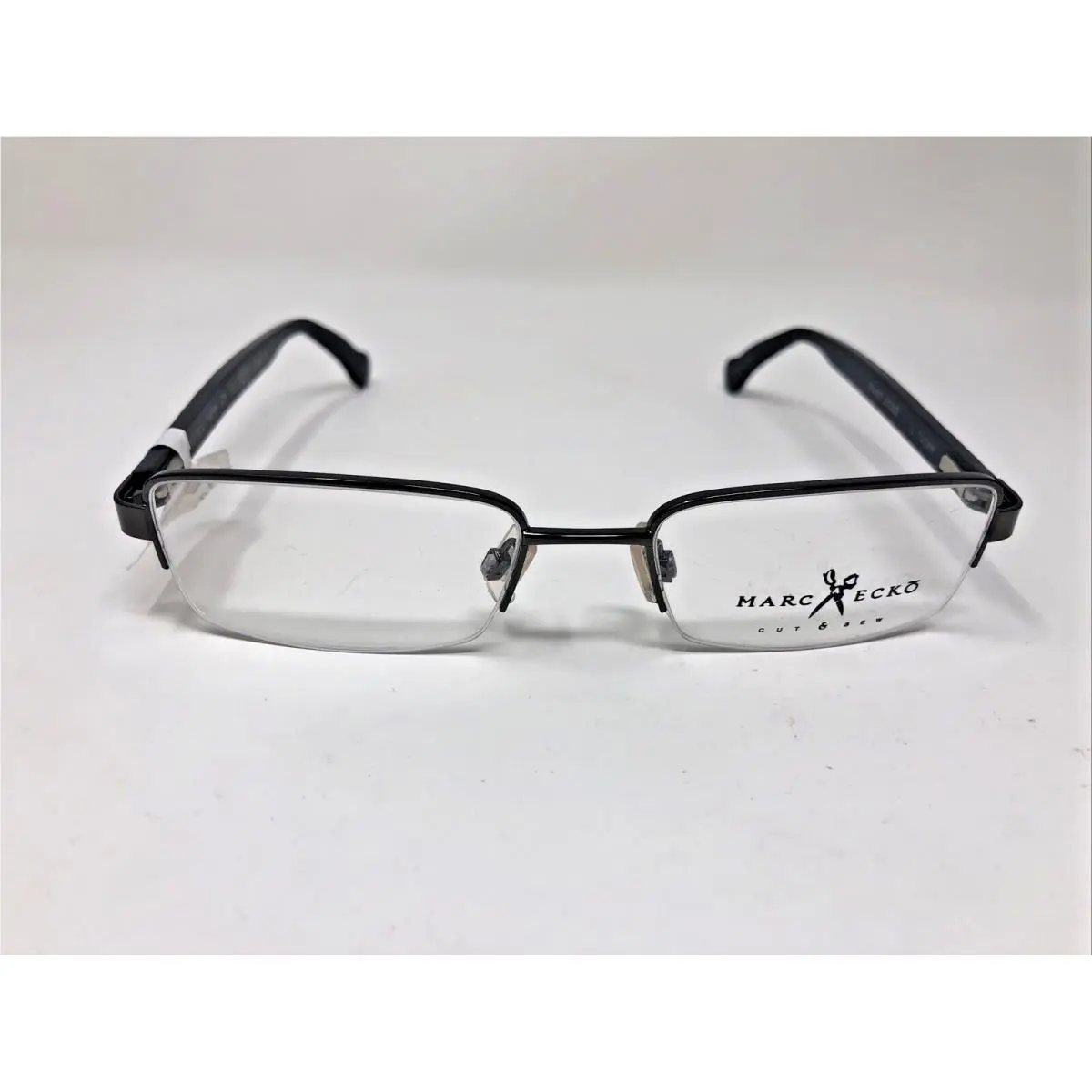 Marc Jacobs Eyeglasses Frame Rocker 51-18-140 Gunmetal Half Rim J309