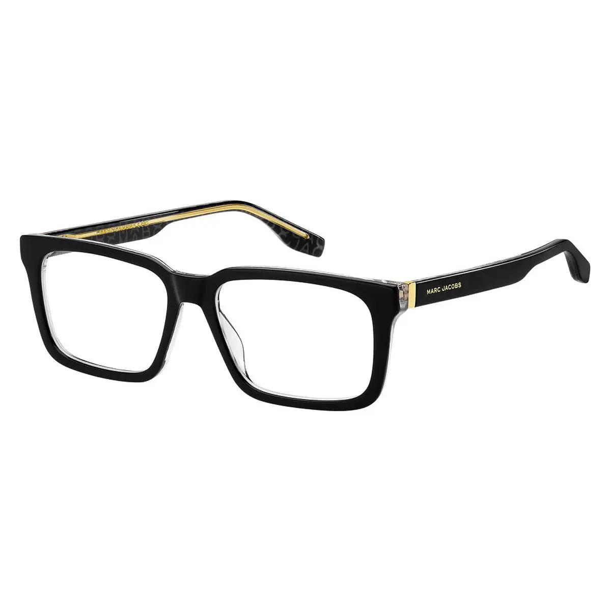 Marc Jacobs Marc 758 Eyeglasses Men Black Pattern Gray 55mm