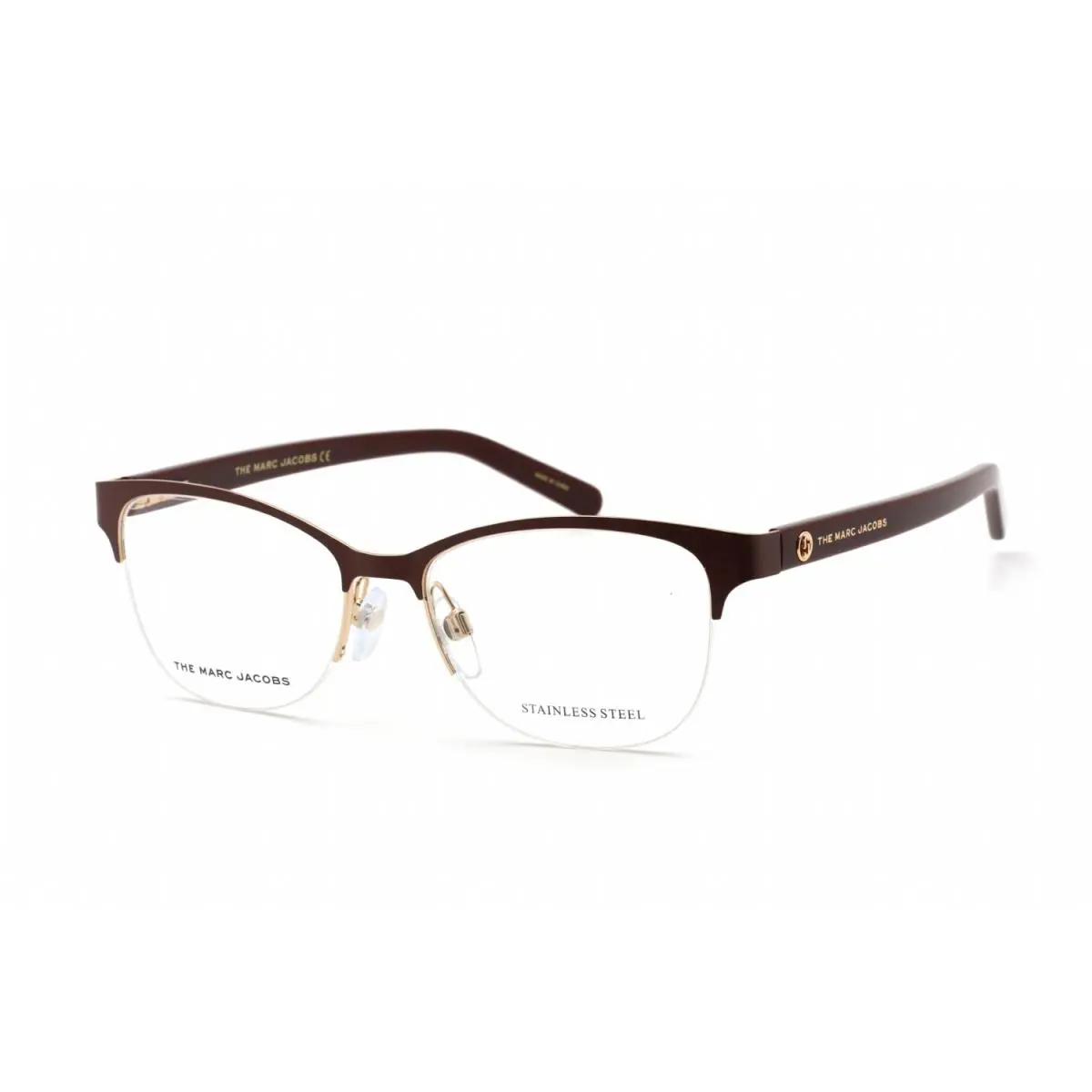 Marc Jacobs MJ543-LHF-50 Eyeglasses Frame Size 50mm 16mm 140mm Burgundy 71673635