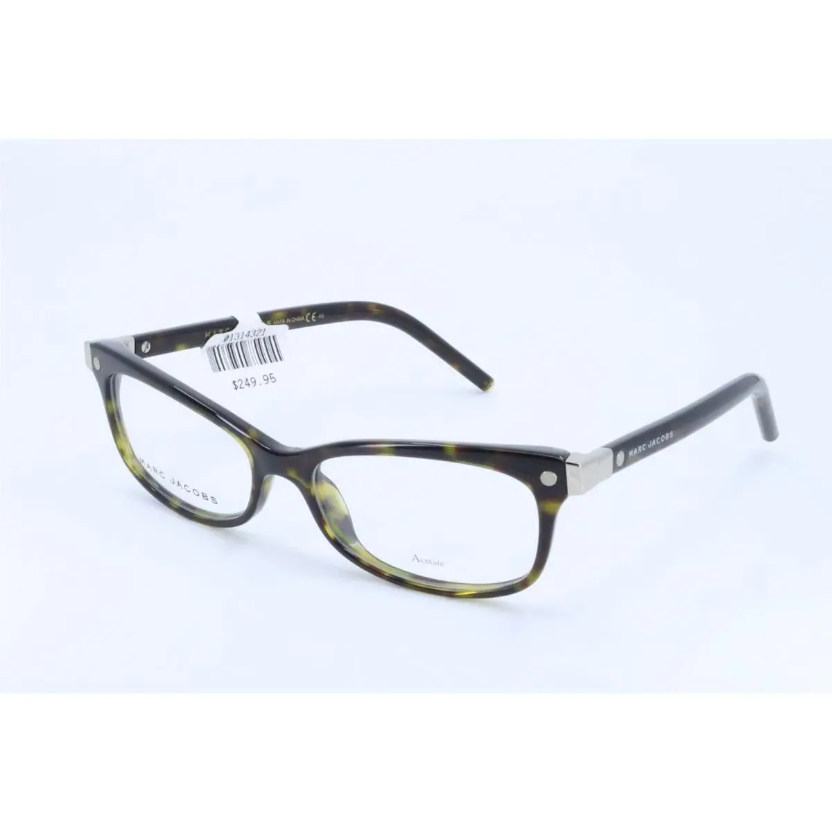 Marc Jacobs MARC73 Tortoise Rectangle Women Full Rim 52-16-140 Eyeglasses Frames