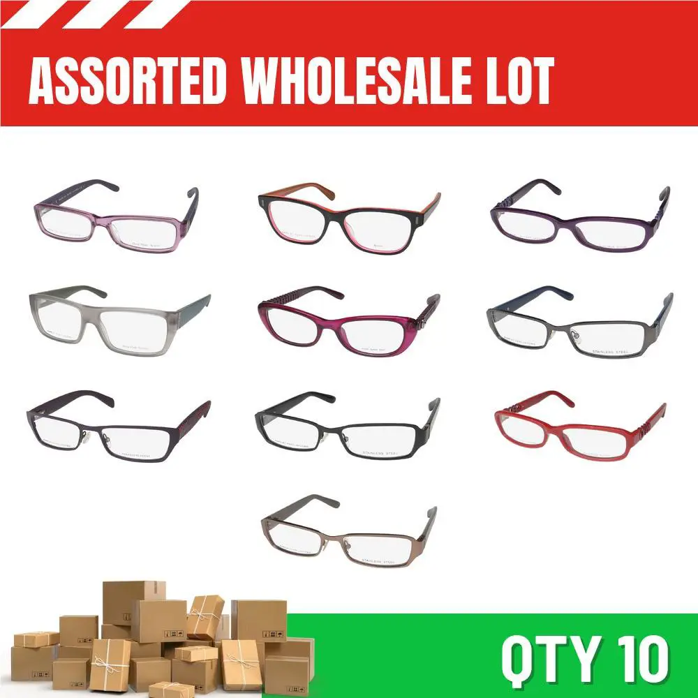 Wholesale Assorted Lot 10 Marc Jacobs Eyeglasses Glasses Brand Name Optician