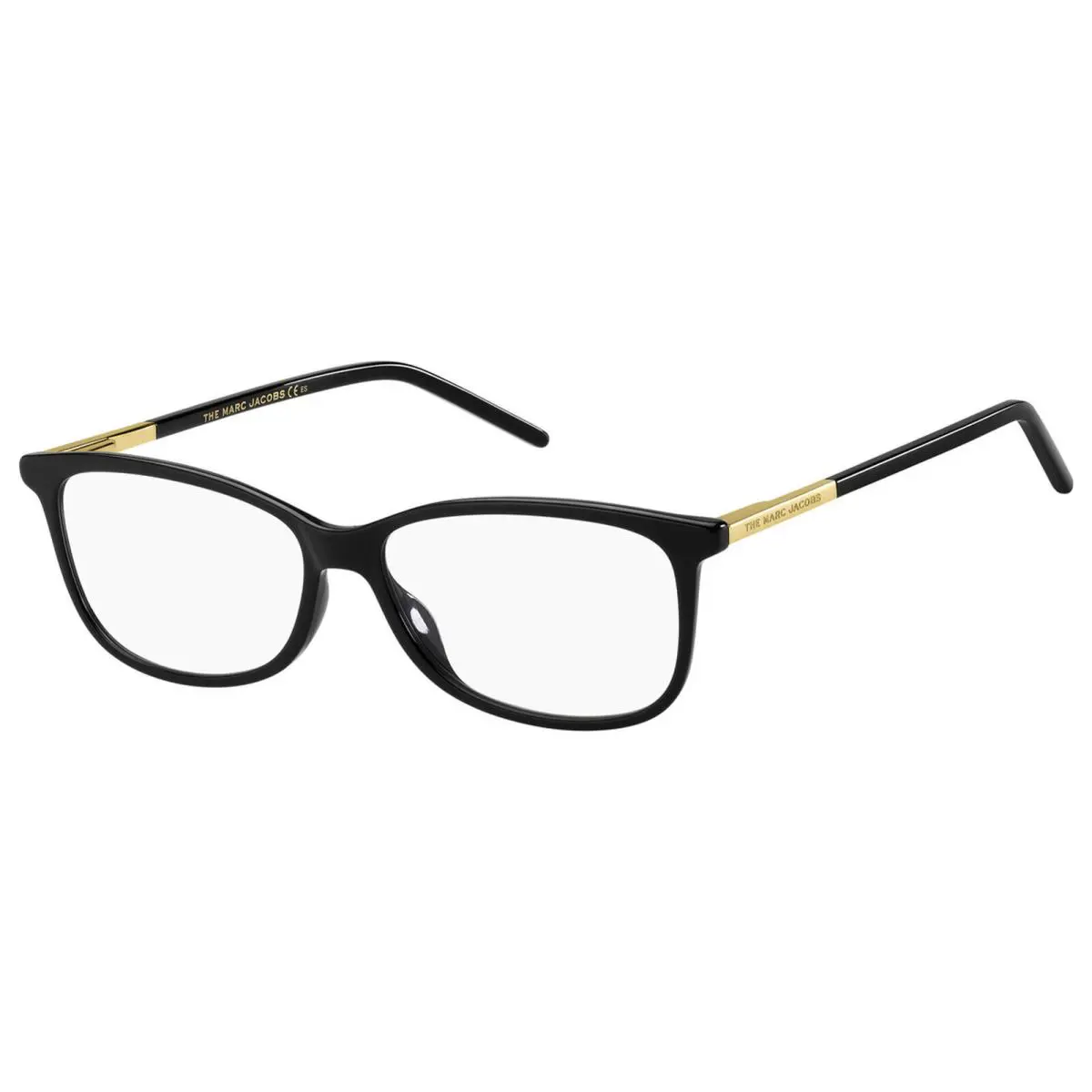 Marc Jacobs Women`s Black Soft Rectangle Eyeglass Frame - MARC513 0807 15 - Frame: Black
