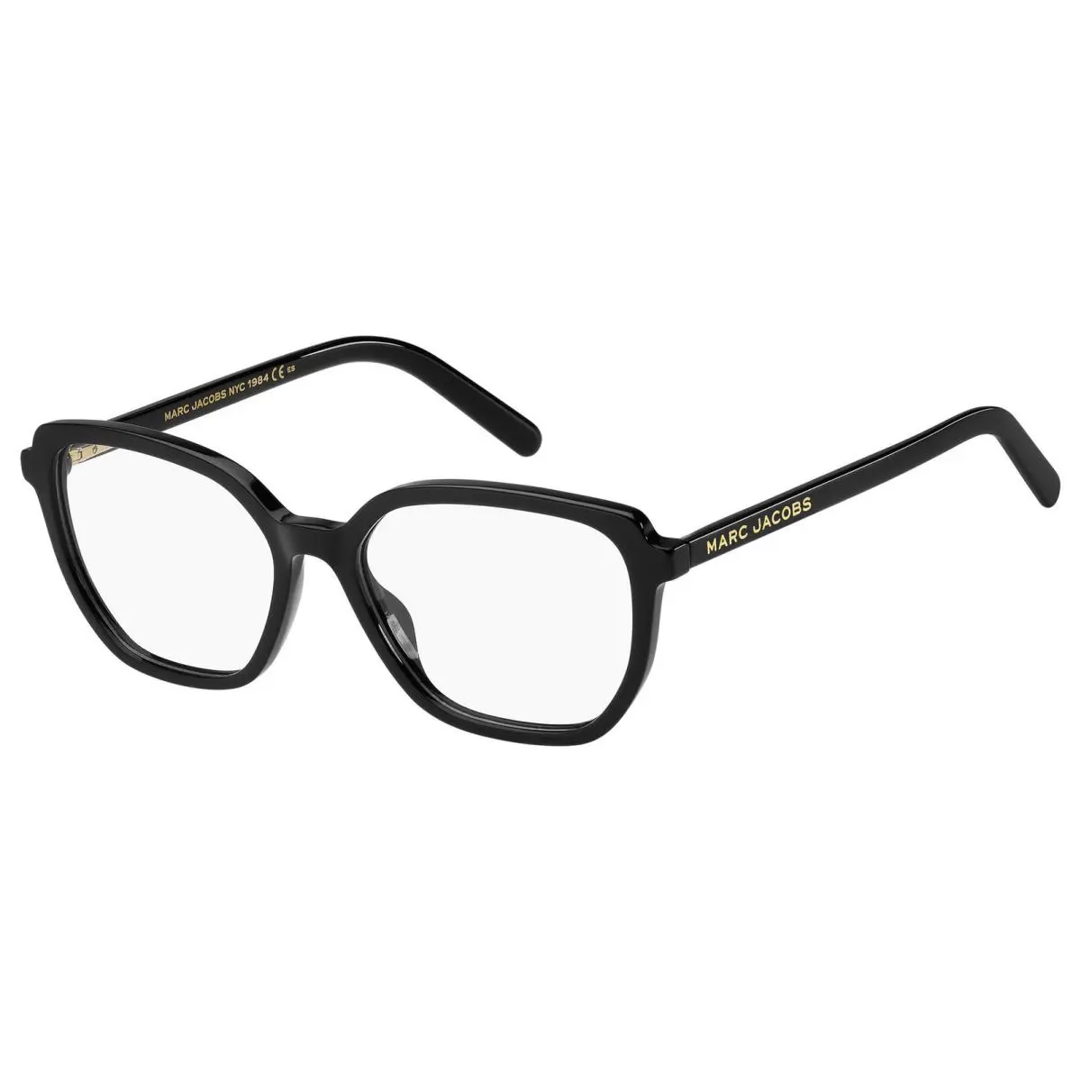 Marc Jacobs Women`s Black Geometric Square Eyeglass Frame - MARC661-0807-16