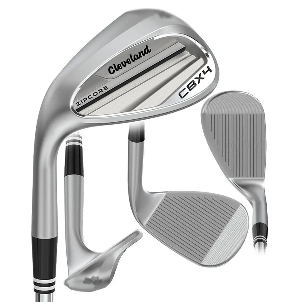 Cleveland Men Cbx 4 Zipcore Wedge - 24 - Chrome