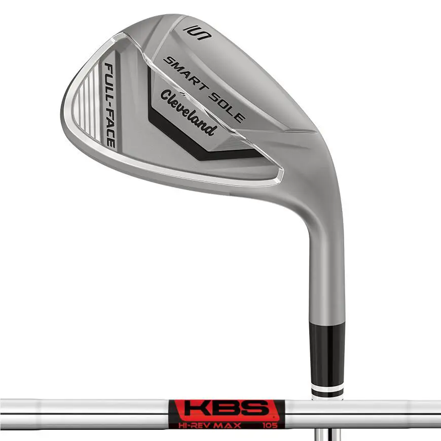 Cleveland Smart Sole Full Face Wedge 2024 Choose Your Loft Shaft - Black, Lie Angle: Black
