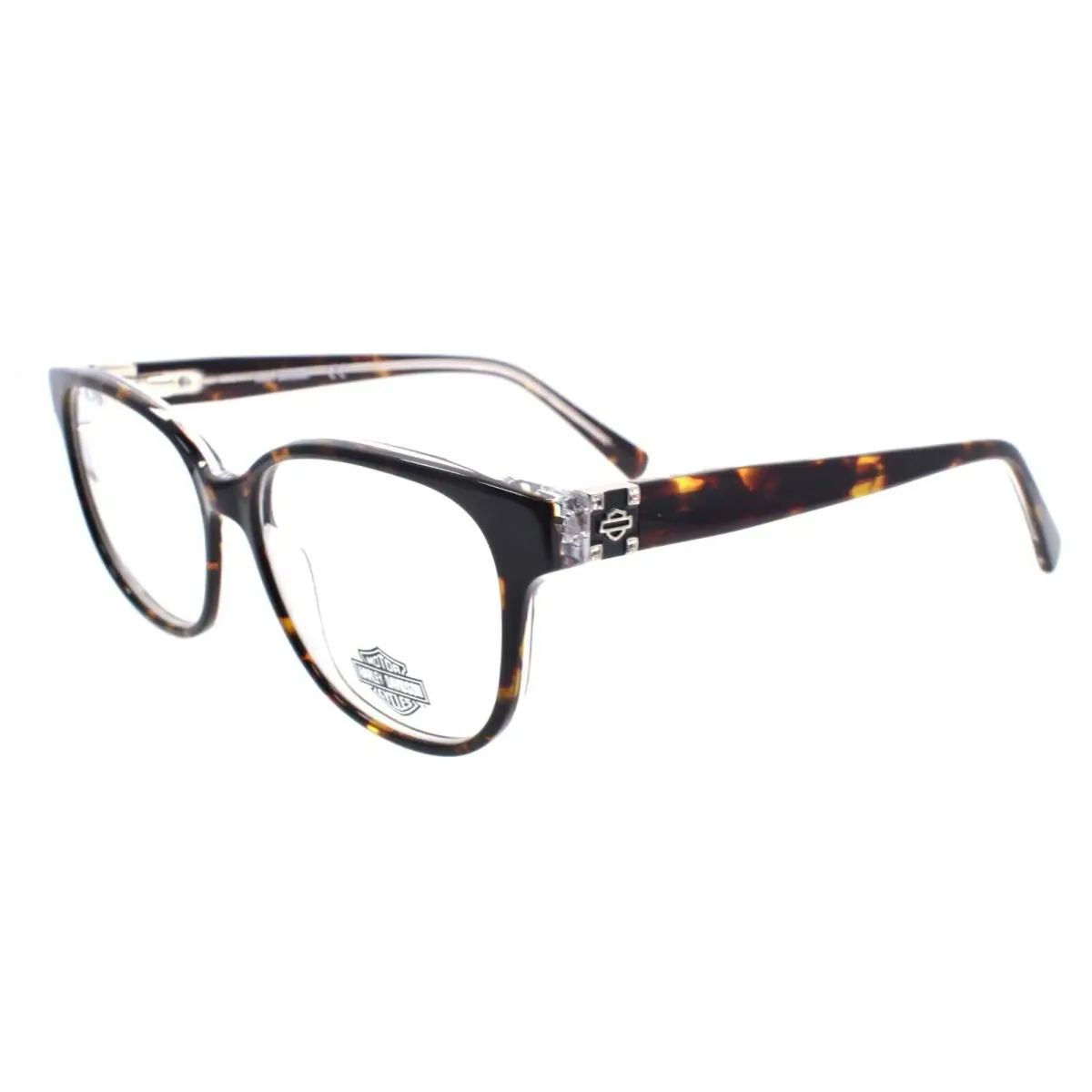Harley Davidson HD0558 052 Women`s Eyeglasses Frames 51-15-145 Dark Havana