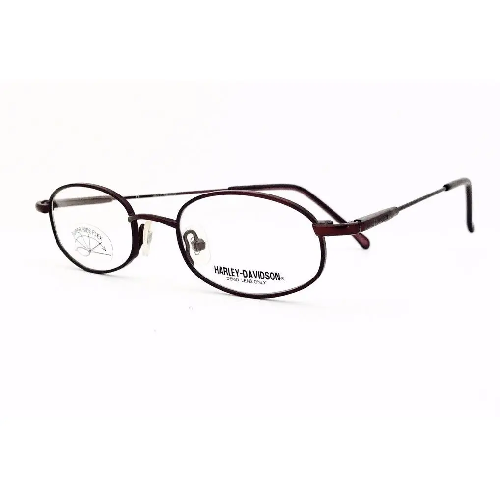 Eyeglasses HD 229 Burgundy 44•18•130 W/generic Case by Harley Davidson