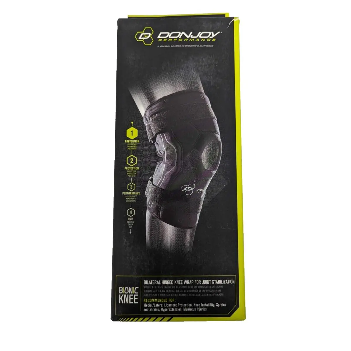 DonJoy  - DonJoy Bionic - Bionic - DP151KB04-BLK-XL - Black (UPC: 888912066426) 0