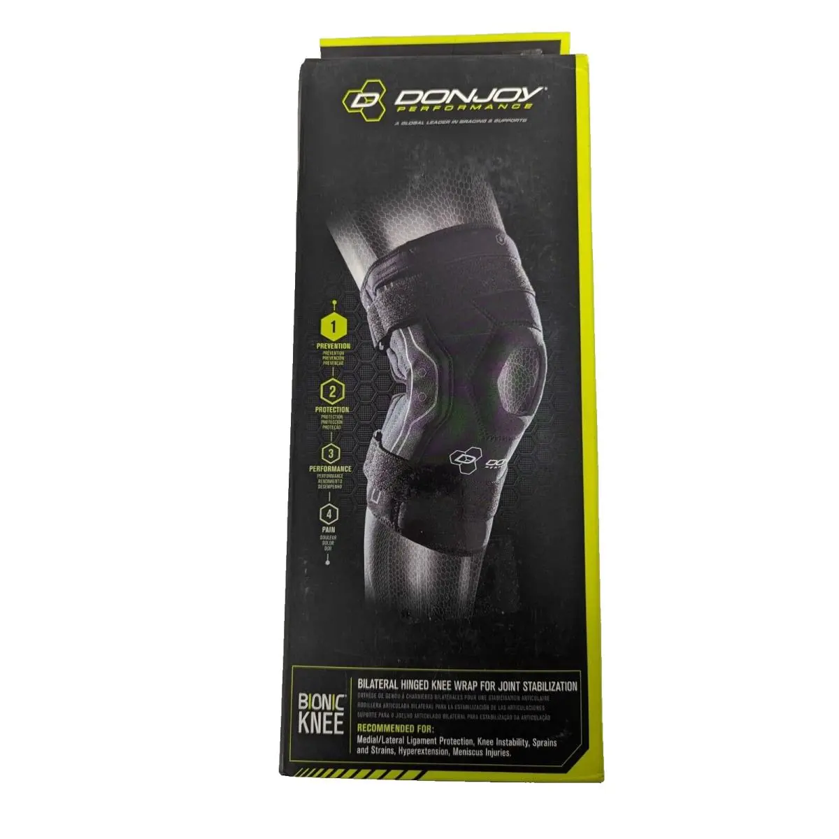 DonJoy  - DonJoy Bionic - Bionic - DP151KB04-BLK-XL - Black (UPC: 888912066426) 0