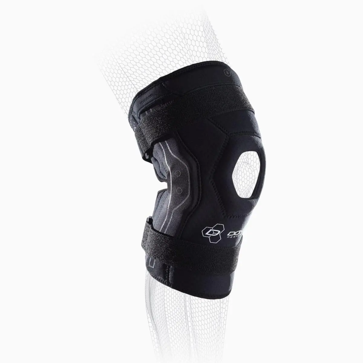 Donjoy Performance Bionic Knee Brace 8211 Hinged Adjustable Patella Support