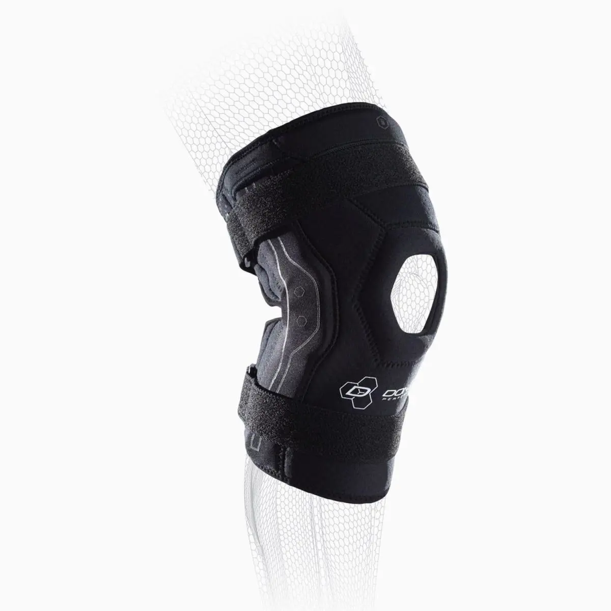 Donjoy Performance Bionic Knee Brace – Hinged Adjustable Patella Support