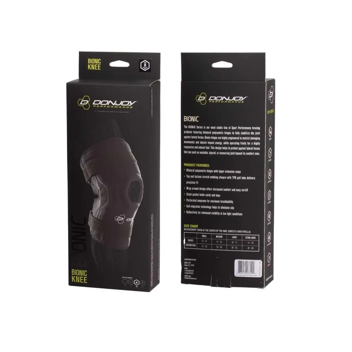 DonJoy  - DP151KB04-BLK-M - DP151KB04-BLK-M - Black (UPC: 888912066402) 5