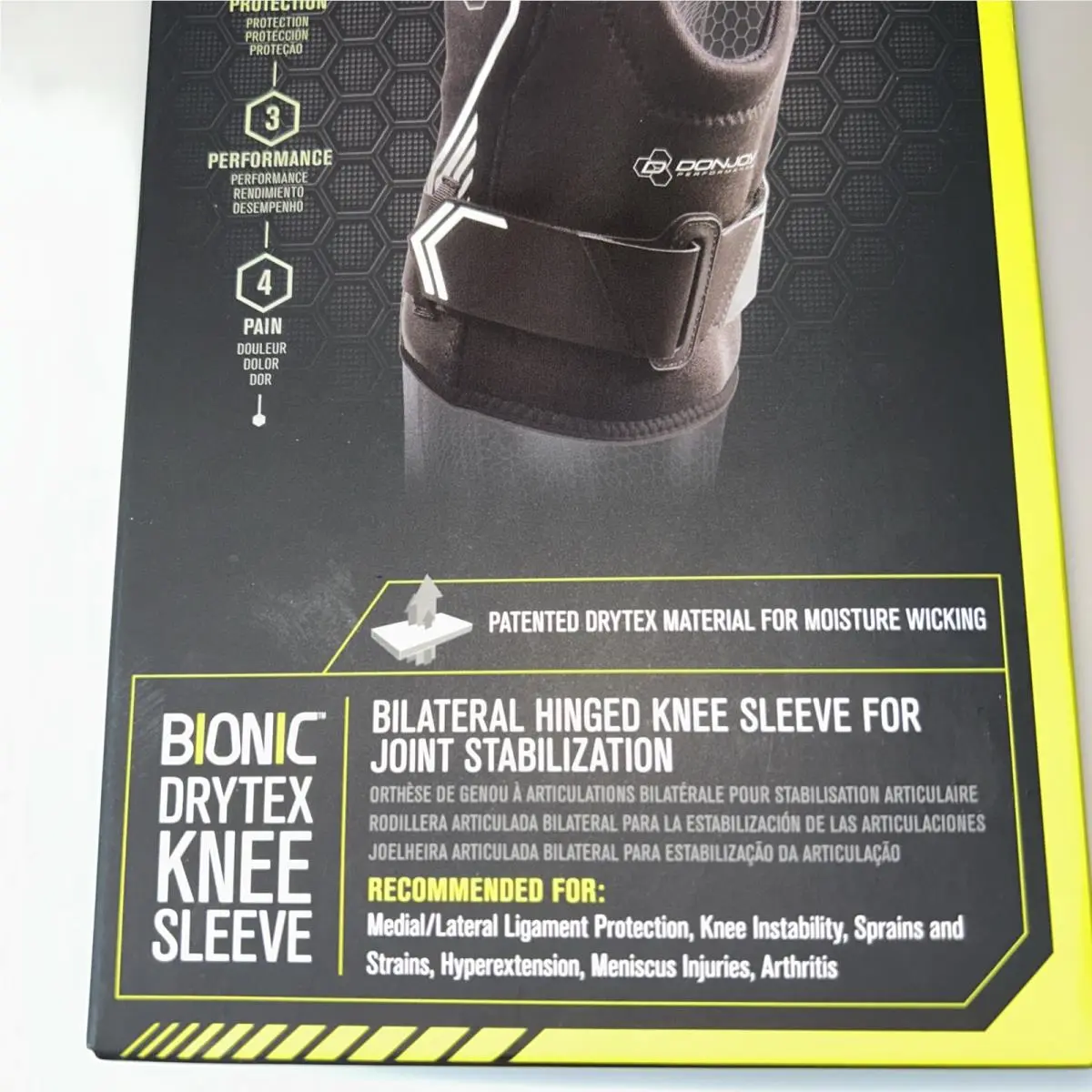 DonJoy  - DonJoy Performance Bionic - Performance Bionic - DP181KB01-BLK-M - Black (UPC: 190446262763) 3