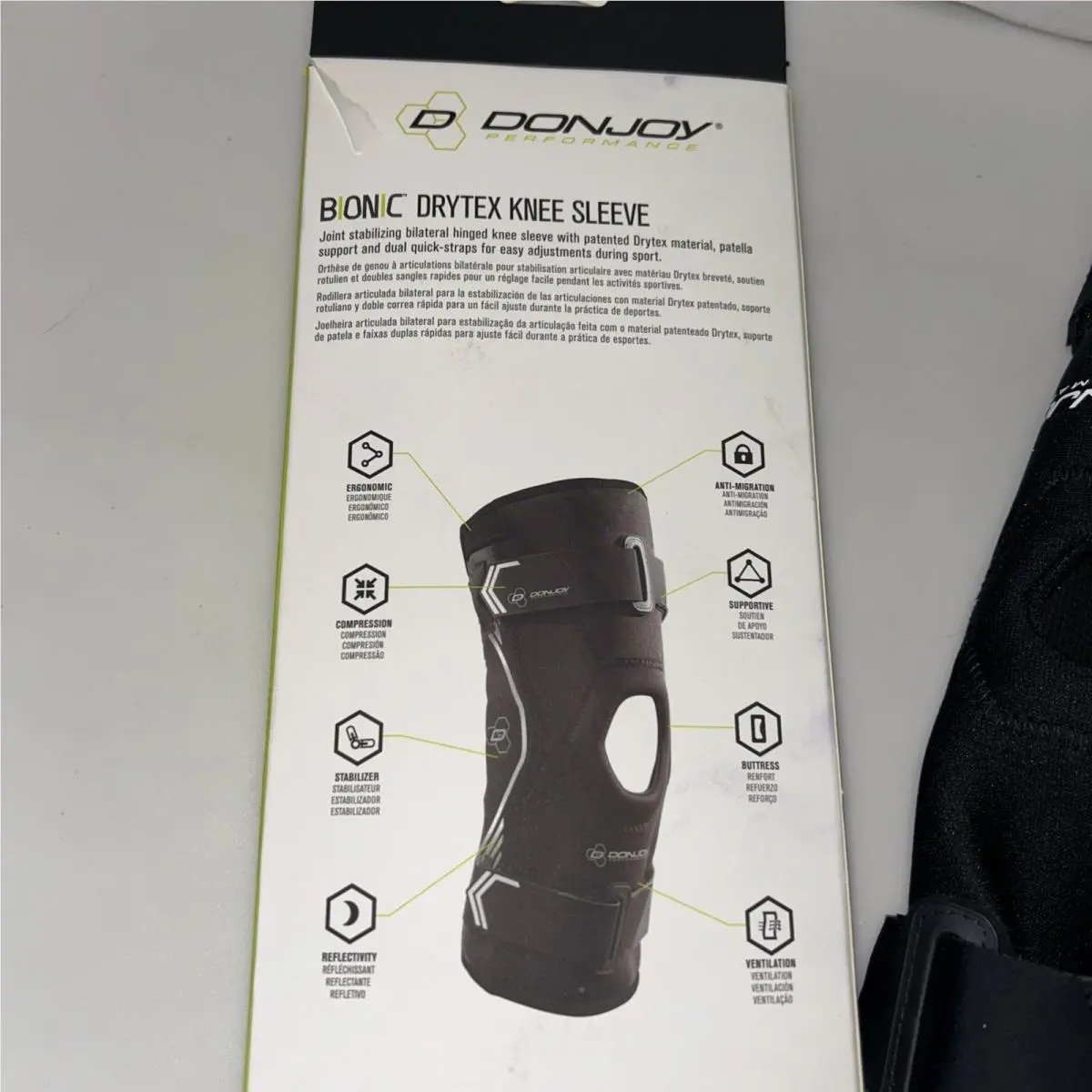 DonJoy  - DonJoy Performance Bionic - Performance Bionic - DP181KB01-BLK-M - Black (UPC: 190446262763) 6